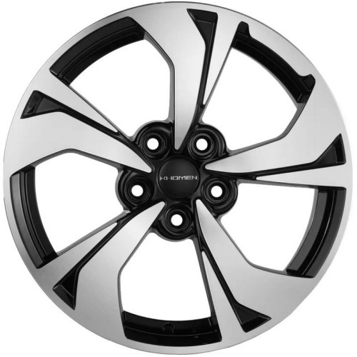 Легковой диск Khomen Wheels KHW1724 7x17 5x108 ET33 60,1 Black-FP
