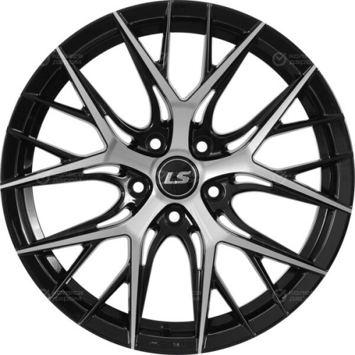 Колесный диск LS FlowForming LS RC57 8.5xR20 5x114.3 ET45 DIA67.1 черный полностью полированный