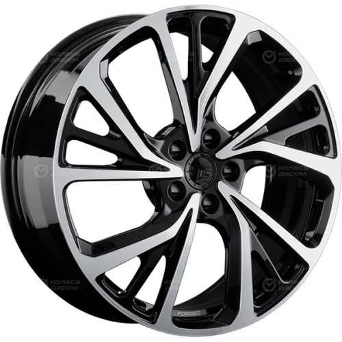 Колесный диск LS Forged LS FG22 7xR19 5x114.3 ET35 DIA67.1 черный полностью полированный