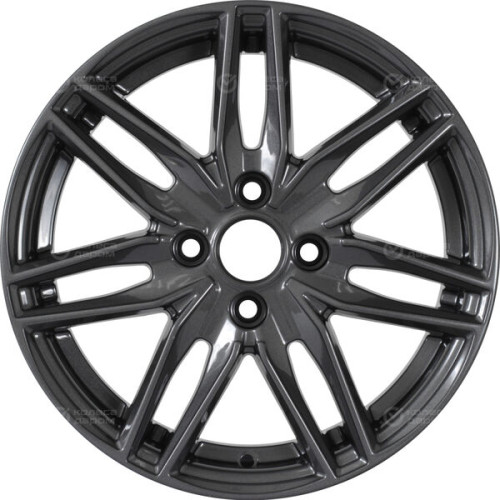 Колесный диск KDW KD1570 6xR15 4x100 ET37 DIA60.1 темно-серый