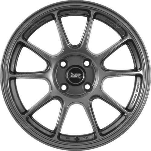 Колесный диск Race Ready CSSD9323 7xR16 4x100 ET40 DIA60.1 темно-серый с глянцевой поверхностью