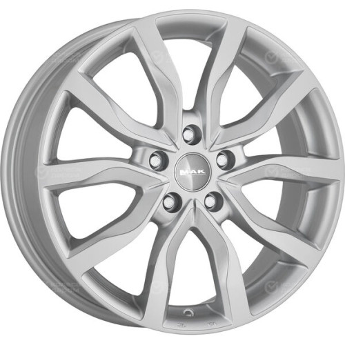 Колесный диск MAK HIGHLANDS 8xR19 5x108 ET45 DIA63.4 серебристый