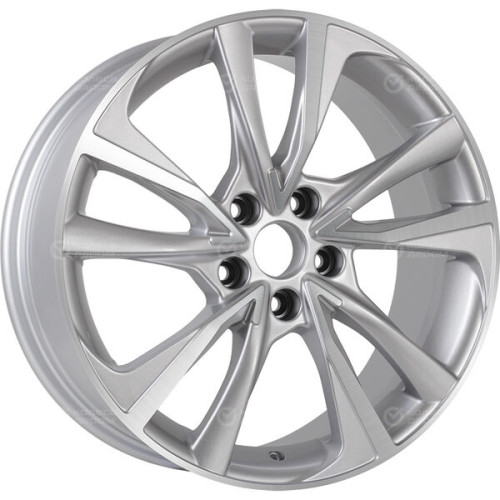 Колесный диск Replay TY257 7.5xR18 5x114.3 ET45 DIA60.1 серебристый полированный