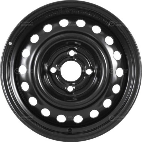 Колесный диск Евразиа ТАПО 53A35D Евразиа ТАПО 5.5xR14 4x100 ET35 DIA57.1 черный