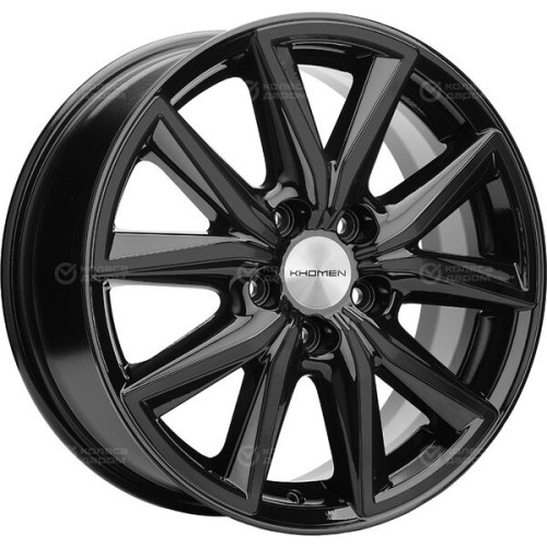 Колесный диск KHOMEN KHW1706 (Changan CS35/CS35 Pro) 7xR17 5x110 ET46 DIA63.3 черный глянцевый