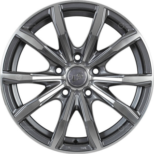 Колесный диск LS LS 786 6xR16 4x100 ET45 DIA60.1 насыщенный темно-серый полностью полированный