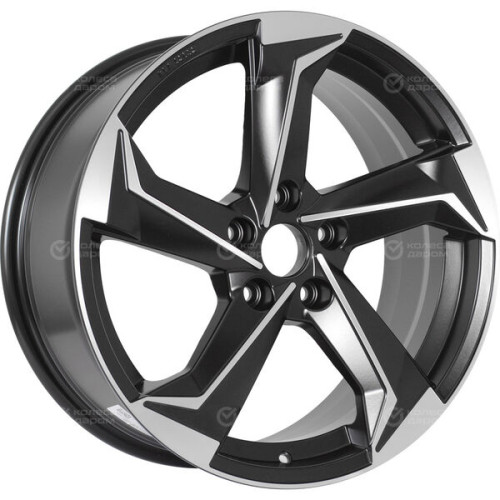 Колесный диск Replay B318 8xR19 5x112 ET30 DIA66.6 черный матовый полностью полированный