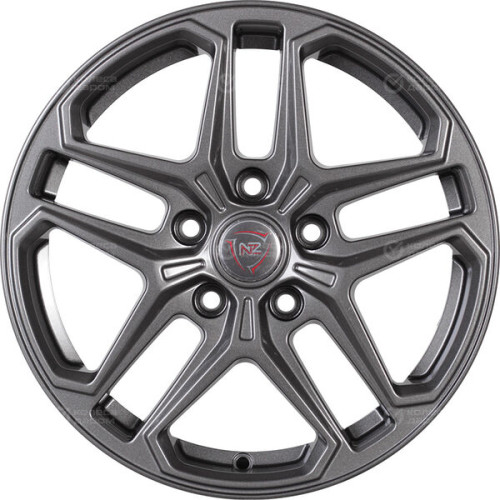 Колесный диск NZ R-04 6.5xR16 5x114.3 ET45 DIA67.1 темно-серый цвет с перламутровыми оттенками