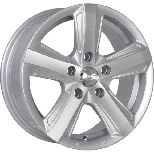 Колесный диск LS LS 793 6.5xR15 4x100 ET40 DIA60.1 серебристый полированный