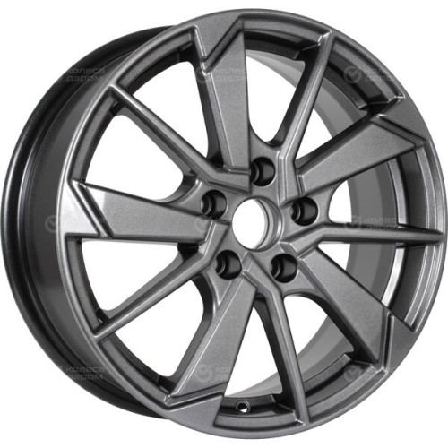 Колесный диск iFree Зиплайн 6.5xR16 5x114.3 ET45 DIA67.1 насыщенный тёмно-серебристый