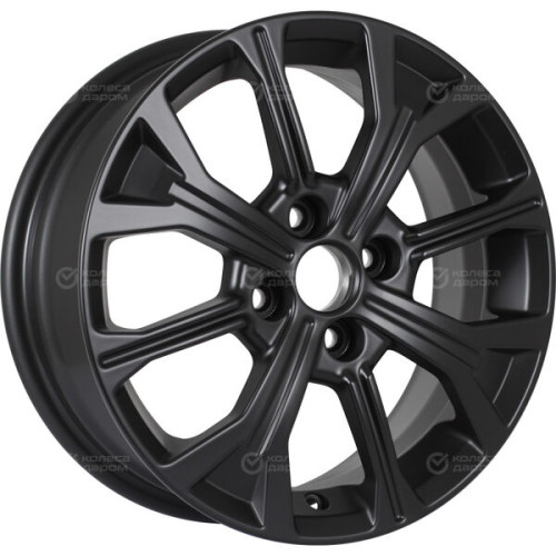 Колесный диск KDW KD1549 (15_Rio FB_FL) 6xR15 4x100 ET46 DIA54.1 черный матовый