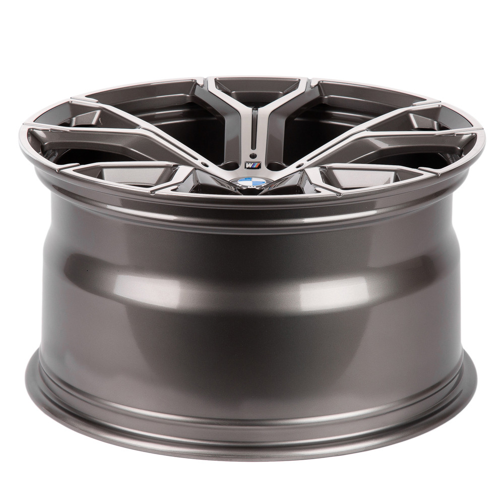 Легковой диск CMST SL078-FG555X 10x20 5x112 ET40 66,6 графит + полированные спицы