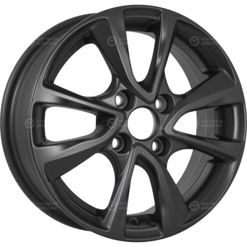 Колесный диск СКАД Ницца 5.5xR14 4x100 ET45 DIA67.1 черный полностью матовый