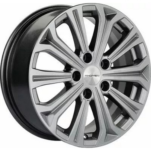 Легковой диск Khomen Wheels KHW1610 6,5x16 5x108 ET50 63,35 G-Silver