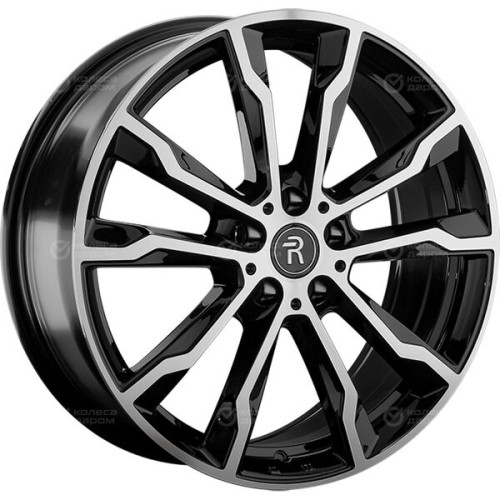 Колесный диск Replay GL65 7.5xR19 5x108 ET46 DIA63.3 черный глянцевый с полированной лицевой частью
