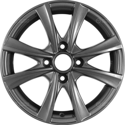 Колесный диск СКАД Мальта 5.5xR14 4x100 ET45 DIA67.1 темно-серый цвет с перламутровыми оттенками