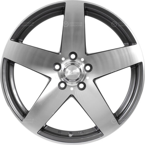Колесный диск LS LS 806 7xR17 5x108 ET40 DIA73.1 насыщенный темно-серый полностью полированный