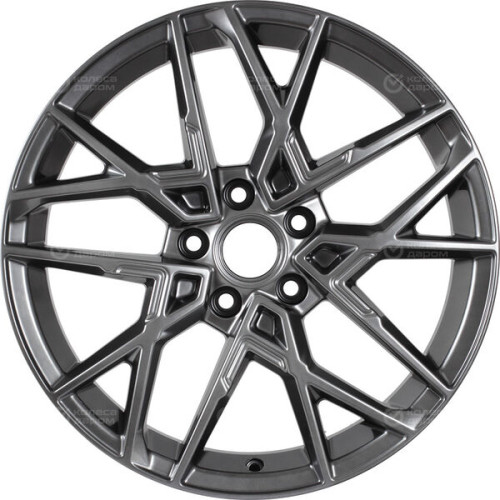 Колесный диск КиК Вудроф 7xR18 5x114.3 ET33 DIA67.1 темно-серебристый