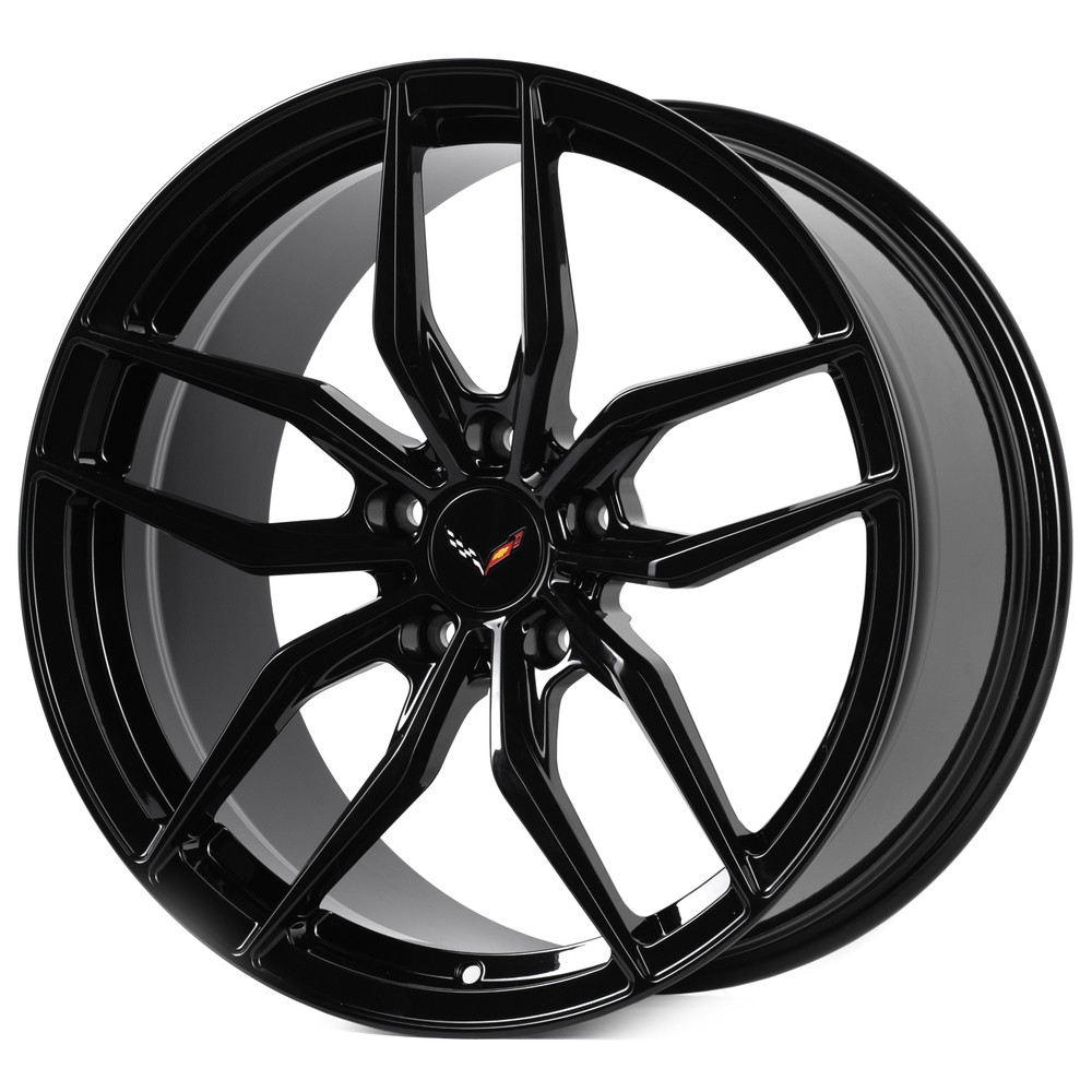 Легковой диск Skill Wheels CS661 12x20 5x120,65 ET59 70,3 чёрный глянцевый