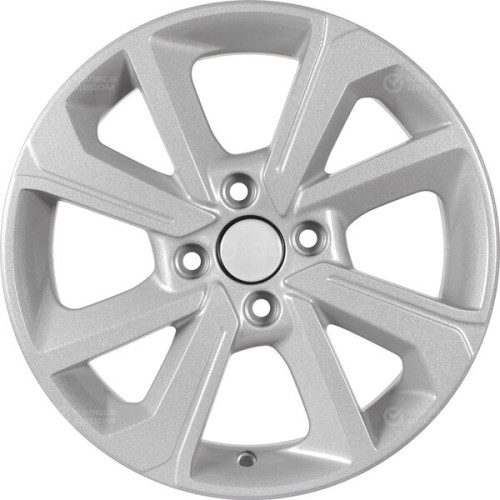 Колесный диск Carwel Воже 1501 6xR15 4x100 ET50 DIA60.1 серебристый