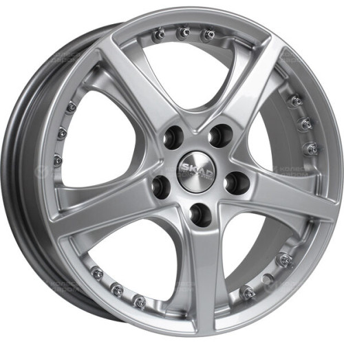 Колесный диск СКАД Diamond 6.5xR16 5x114.3 ET45 DIA67.1 серебристый