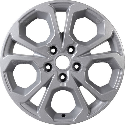 Колесный диск Carwel Ванда 242 6.5xR17 5x114.3 ET46 DIA67.1 темно-серебристый