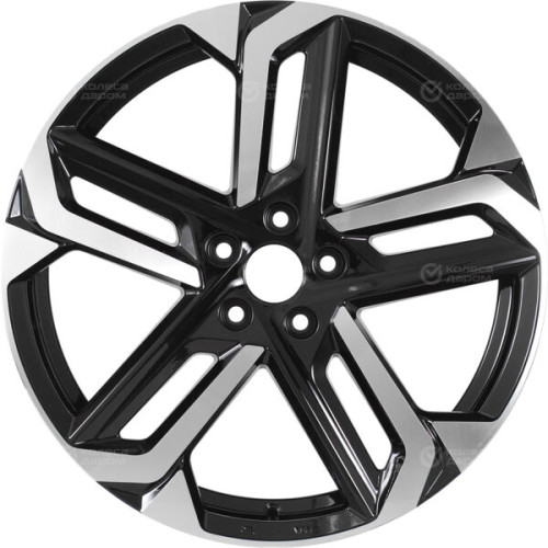 Колесный диск Replay KI260 7.5xR19 5x114.3 ET50.5 DIA67.1 черный полностью полированный