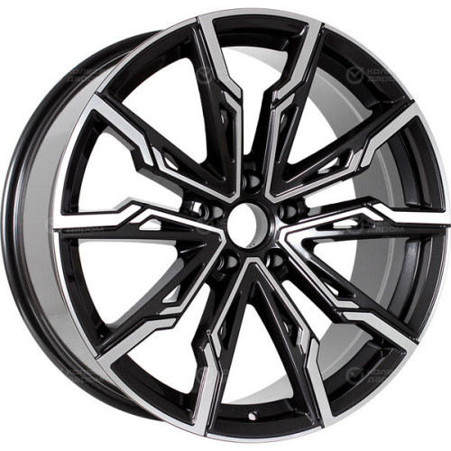 Колесный диск Replay A249 8.5xR20 5x112 ET28 DIA66.6 черный полностью полированный