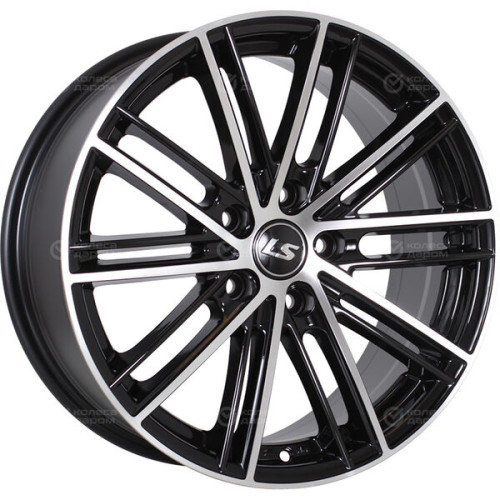 Колесный диск LS LS 480 7.5xR17 5x114.3 ET45 DIA73.1 черный полностью полированный