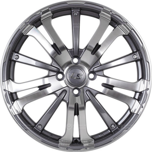 Колесный диск LS LS 955 7xR16 5x114.3 ET40 DIA73.1 насыщенный темно-серый полностью полированный