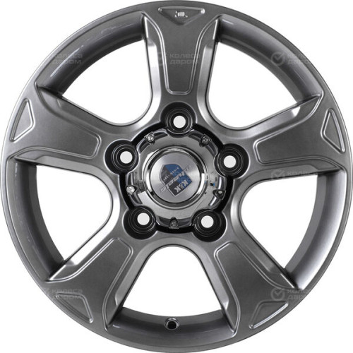Колесный диск КиК Атлант 7xR16 5x139.7 ET35 DIA108.5 темно-серебристый