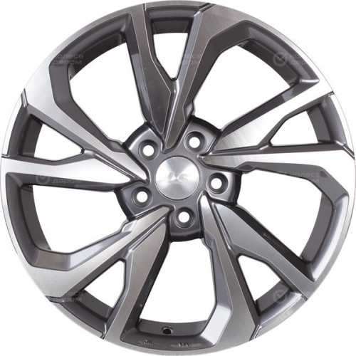 Колесный диск LS LS 920 8xR18 5x114.3 ET40 DIA73.1 насыщенный темно-серый полностью полированный