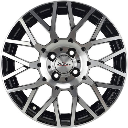 Колесный диск X-trike X125 6.5xR16 4x108 ET45 DIA63.35 черный глянцевый с полированной лицевой поверхностью