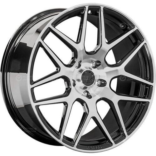 Колесный диск LS Forged LS FG43 10xR21 5x130 ET33 DIA84.1 черный полностью полированный