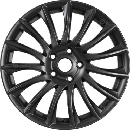 Колесный диск СКАД Валенсия 7xR18 5x114.3 ET45 DIA67.1 черный полностью матовый