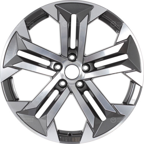 Колесный диск СКАД Premium Series КР015 (19_Geely Tugella) 7.5xR19 5x108 ET46 DIA63.35 светло-серый зеркальный