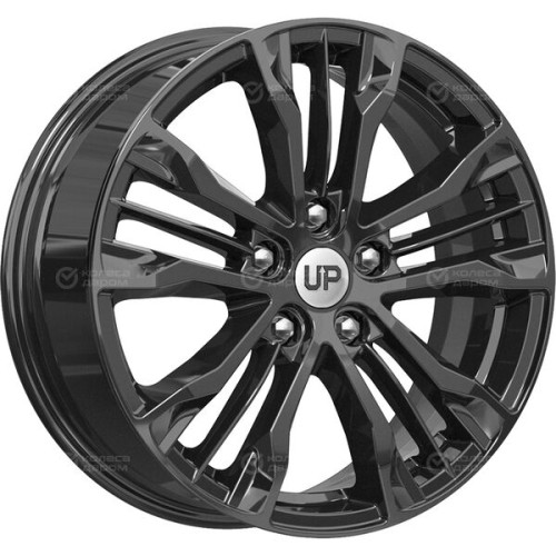 Колесный диск WUP Up106 7xR17 5x108 ET48 DIA63.35 черный глянцевый