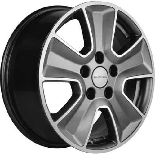 Легковой диск Khomen Wheels KHW1601 6,5x16 5x114,3 ET46 67,1 Gray-FP