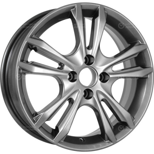 Колесный диск КиК Samara 6xR16 4x114.3 ET40 DIA67.1 темно-серебристый