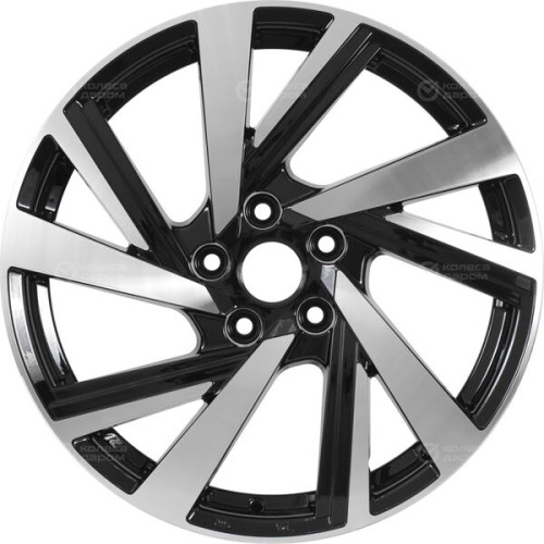 Колесный диск Replay NS171 7.5xR18 5x114.3 ET50 DIA66.1 черный полностью полированный