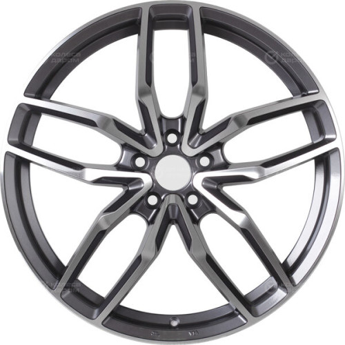 Колесный диск Replay B209 8xR18 5x120 ET30 DIA72.6 насыщенный темно-серый полностью полированный