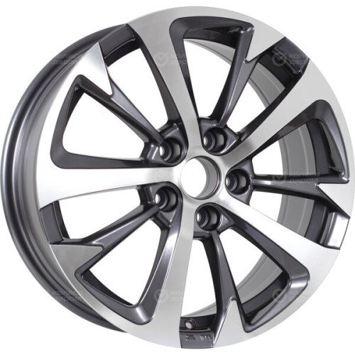 Колесный диск Replay KI238 7xR17 5x114.3 ET48.5 DIA67.1 насыщенный темно-серый полностью полированный