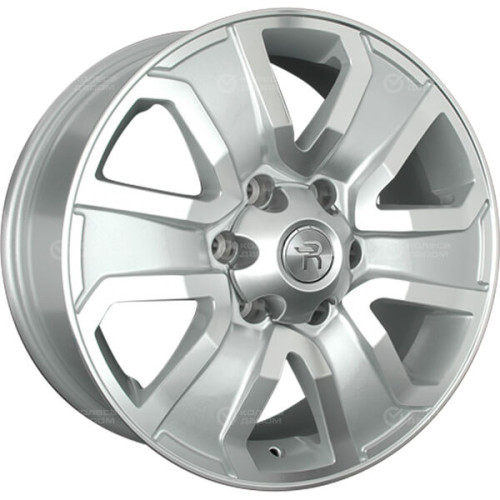 Колесный диск Replay TY188 7.5xR18 6x139.7 ET25 DIA106.1 серебристый, с полированной лицевой поверхностью