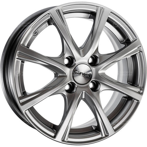Колесный диск Carwel Легран 5.5xR14 4x98 ET35 DIA58.5 серебристый
