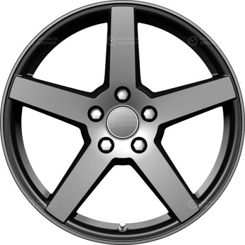 Колесный диск Carwel Дон 261 7xR17 5x114.3 ET40 DIA67.1 чёрный глянцевый с полированной лицевой поверхностью