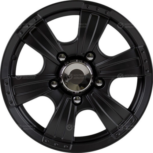 Колесный диск СКАД Рейнджер 7xR16 6x139.7 ET38 DIA109.7 черный матовый