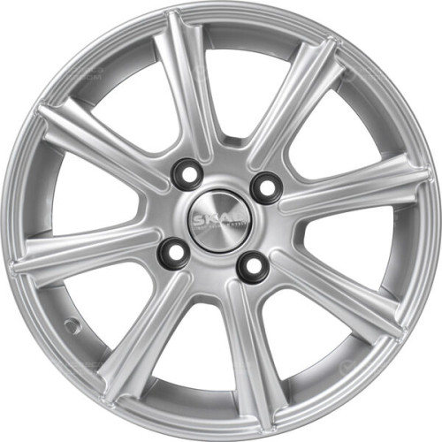 Колесный диск СКАД Монако 5.5xR14 4x98 ET38 DIA58.6 серебристый