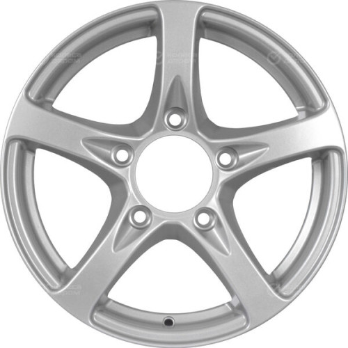 Колесный диск KDW KD1650 6xR16 5x139.7 ET40 DIA98 глянцевый серебристый
