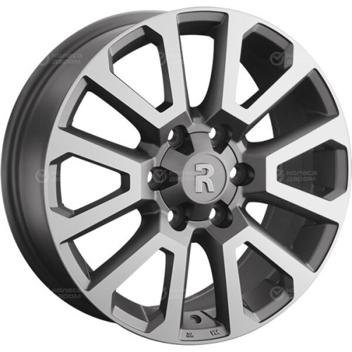 Колесный диск Replay TY377 7.5xR18 6x139.7 ET60 DIA95.1 темно-серый матовый ,частично полированный