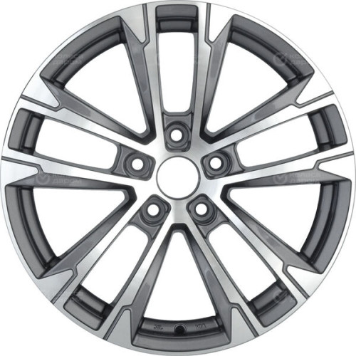 Колесный диск Replay VV137 7.5xR17 5x112 ET47 DIA57.1 насыщенный темно-серый полностью полированный